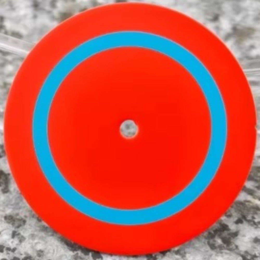 28.5mm Red+blue Circle Watch Dial Fit for Miyota 8215 8200 Movement Watch Part