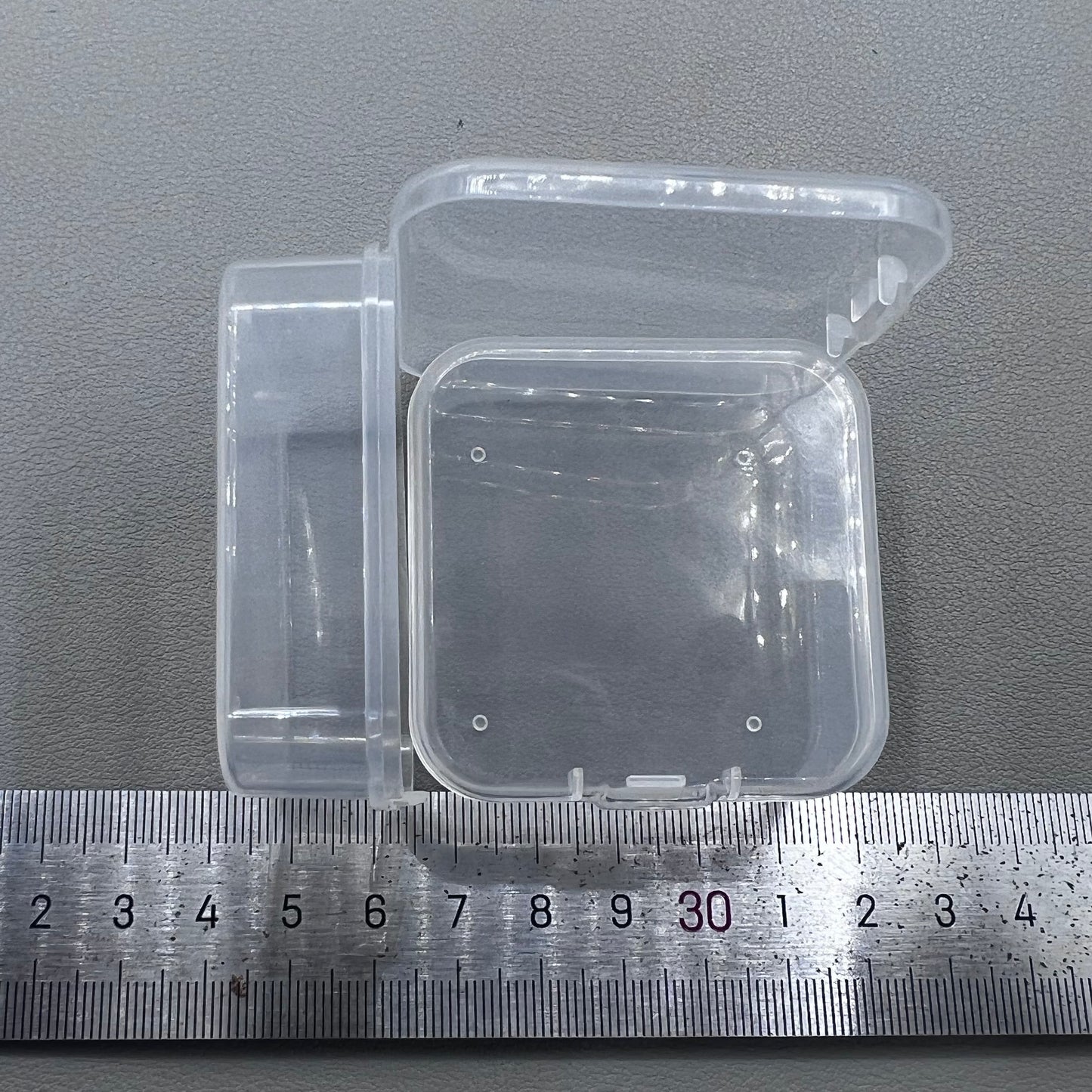 10 PIECES Large Square Plastic PP Transparent Box Fit for Watch Part