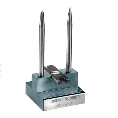 Bergeon 30070 roller remover tool for precise watch bracelet adjustments and repairs.