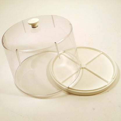Bergeon 30097-XL-BC extra large dust cover and tray protecting watch movements during repair.