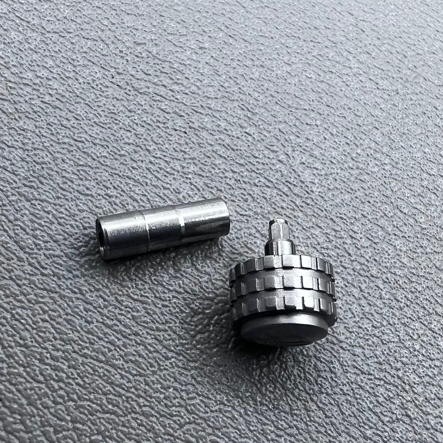 9mm Super Stainless Steel watch crown for BRL Avenger, durable replacement accessory
