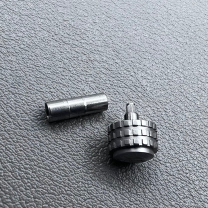 9mm Super Stainless Steel watch crown for BRL Avenger, durable replacement accessory