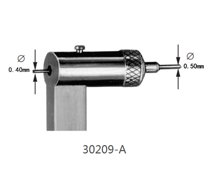 Bergeon 30209 broach pins for precise watch screw extraction, ideal for professional watch repair.