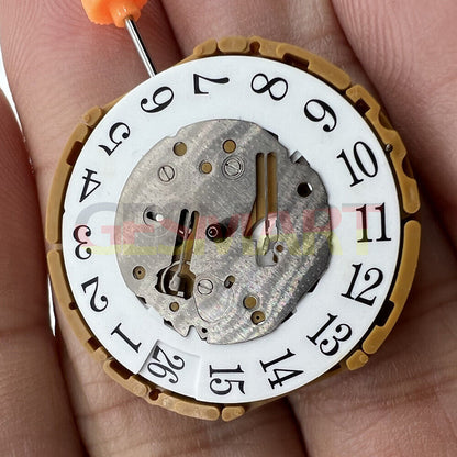 Miyota GP01 Japan quartz movement for precise watch accessory repair and replacement.