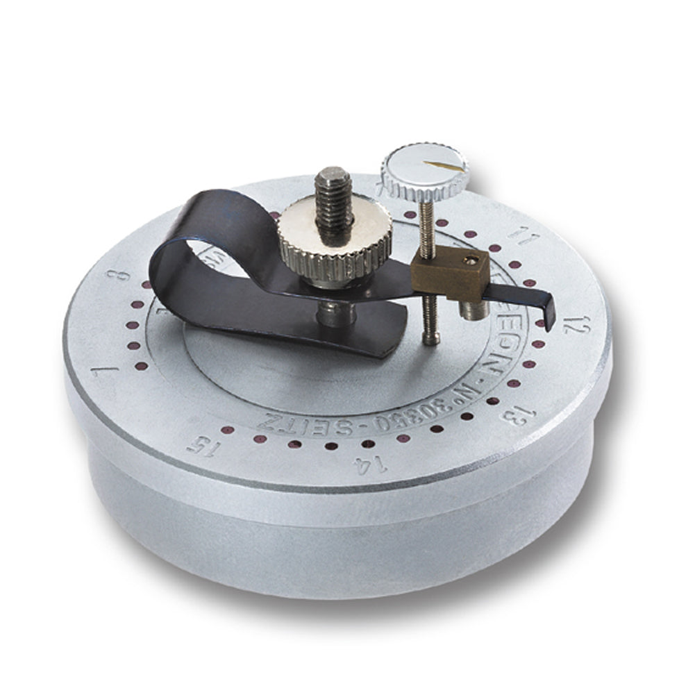 Bergeon 30350-D-02 watchmaker pivot straightening tool for precise watch repair tasks.
