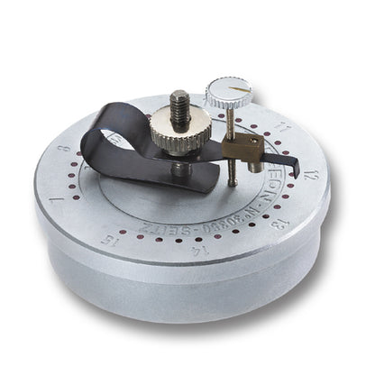 Bergeon 30350-D-02 watchmaker pivot straightening tool for precise watch repair tasks.