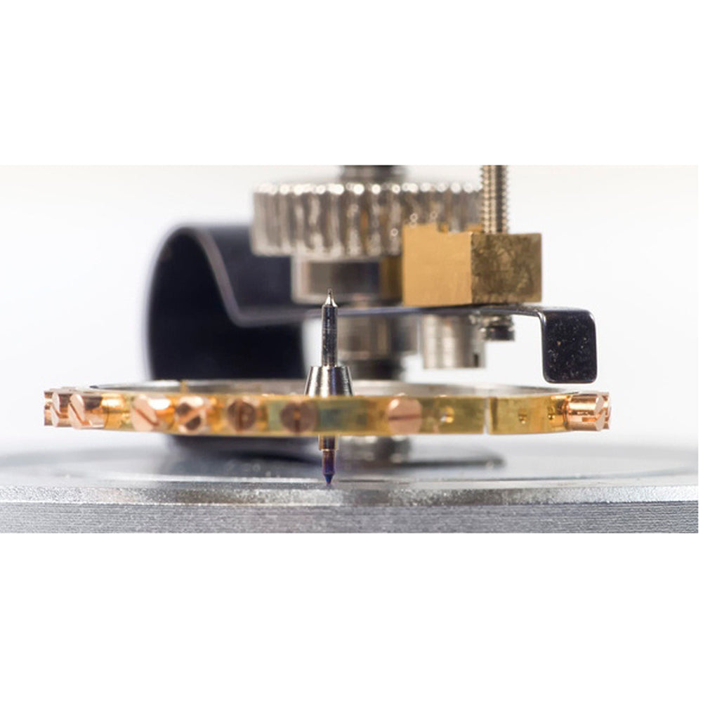 Bergeon 30350-D-02 watchmaker pivot straightening tool for precise watch repair tasks.