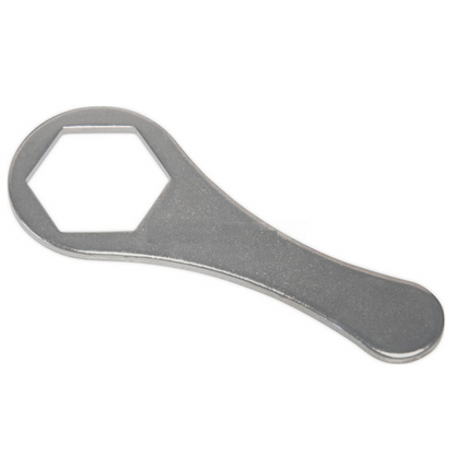 Bergeon 30417 watchmaker's hammer with brass and synthetic heads for precise watch repairs and adjustments.