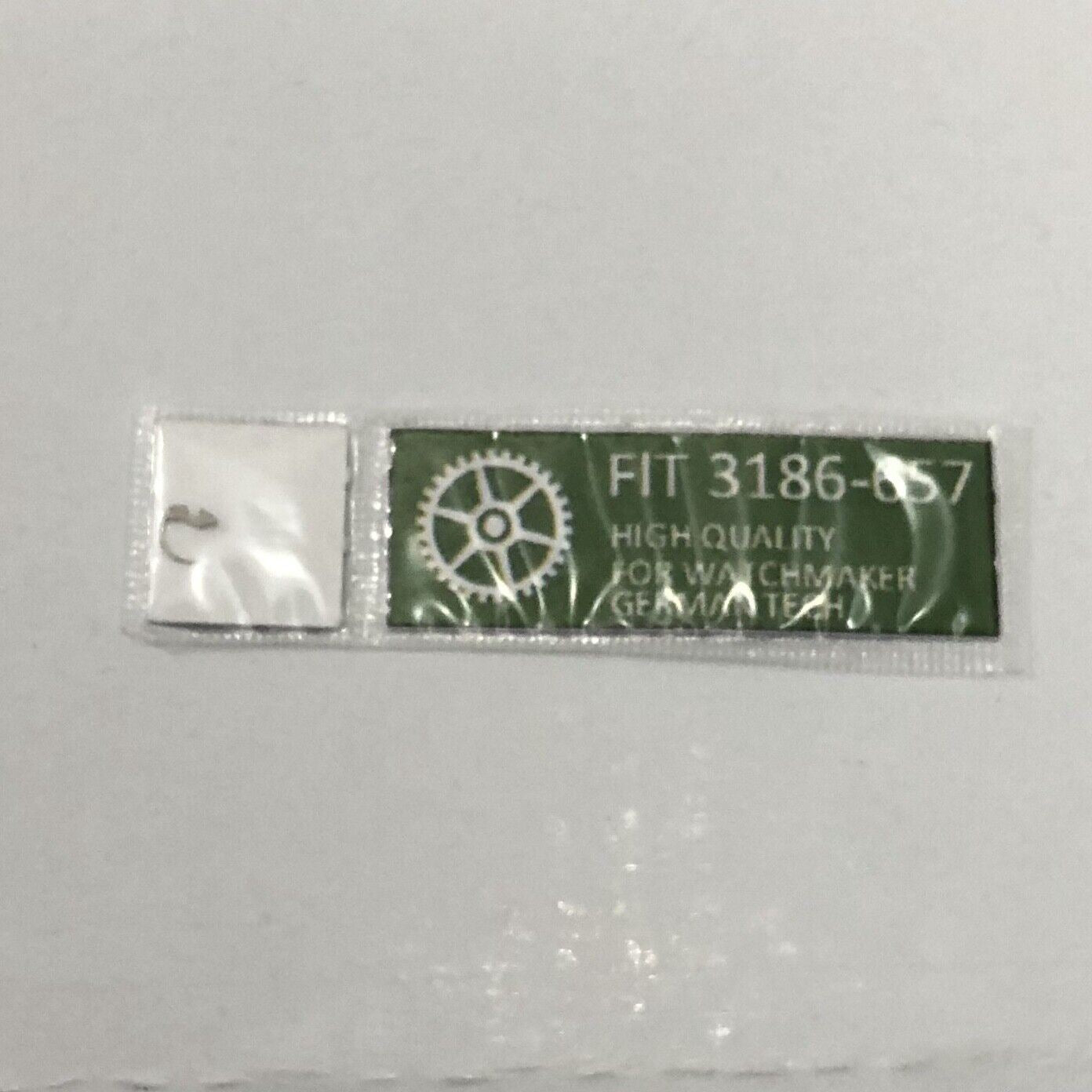 Generic 3186-657 replacement jumping hour click for 3186 movement, precision fit watch accessory.