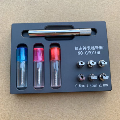 Stainless steel watch hand remover, safely removes hands from dials without damage.