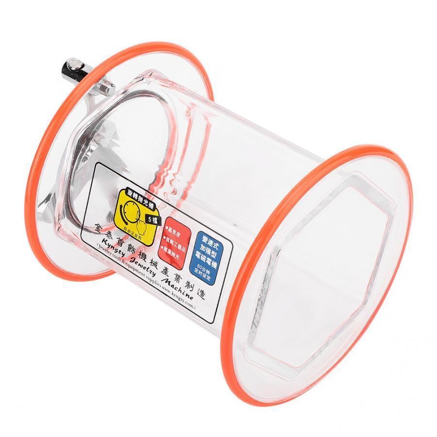 Pro ST-2000 Rolling Drum Rotary Polisher bucket, perfect for watch accessory polishing and jewelry finishing.