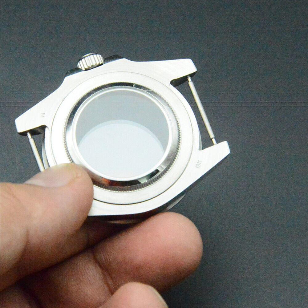 28.5MM 316L steel watch case, compatible with NH35/NH36 DG2813/3804 movements, durable and sleek.