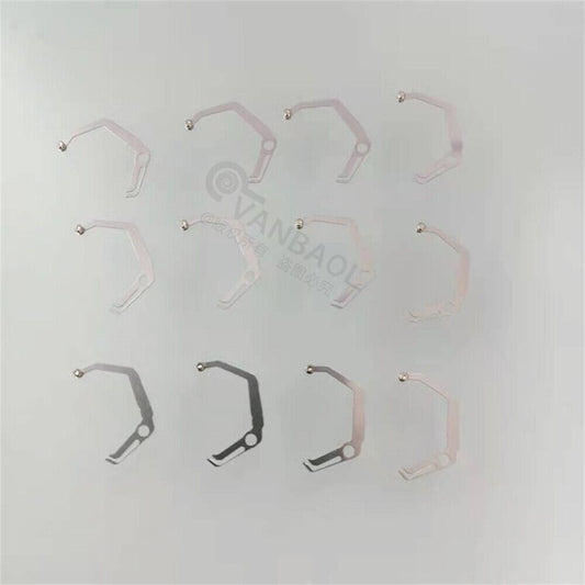 Balance stop lever for NH35 NH36 watch movements, precision spare part for reliable repair.