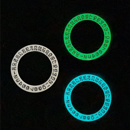 Watch Part Luminous Date Disk Wheel Date Wheel Fit for Movement NH35 Date At 3