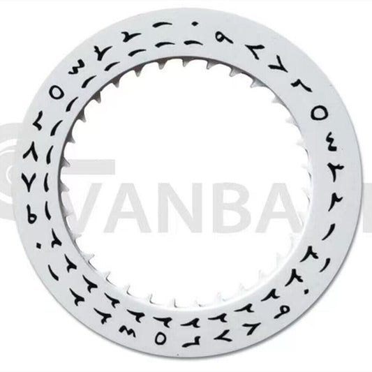 Disque de date arabe blanc, adapté aux modèles NH35/36, position 3/3,8
