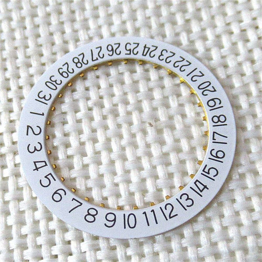 Roue de date blanche, compatible avec le mouvement 2834 Date@6 #4
