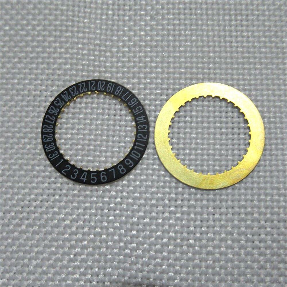 Roue de date noire, compatible avec le mouvement 2824 Date@6 #21