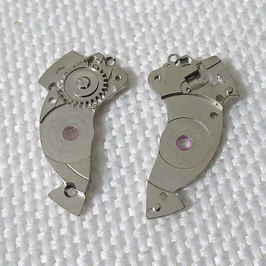 Silver Wheel Bridge Splint designed for ETA 2824 2834 2836 movements, compatible watch accessory.