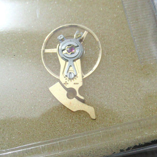 Original Golden Watch Balance Wheel Splint for ETA 2824 2836 movement, precision part for watch repair.
