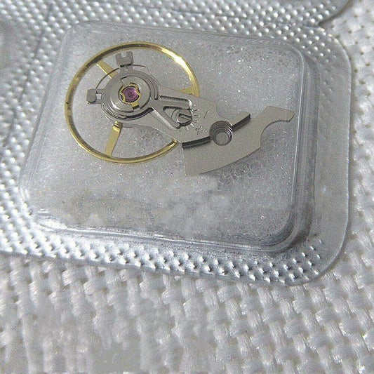 Silver watch balance wheel splint by China Made, for ETA 2824 2836 movement, no veins design