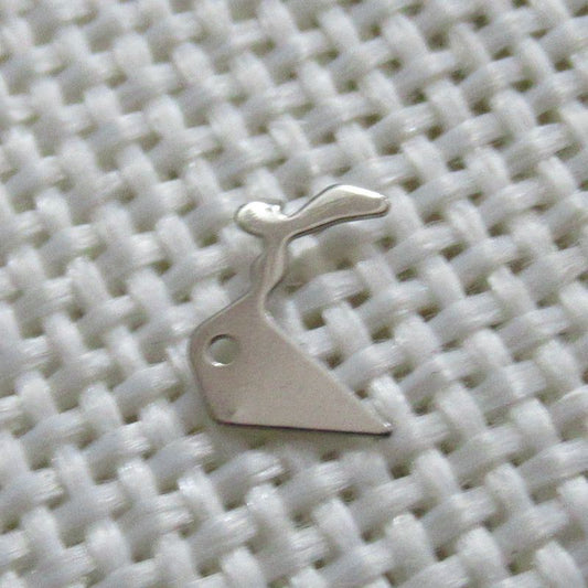 Silver setting lever for watch movement 46945, compatible with various models, precision fit by Generic.