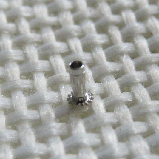 Cannon pinion with driving wheel for movement 46945#242, compatible spare part for watch repairs.