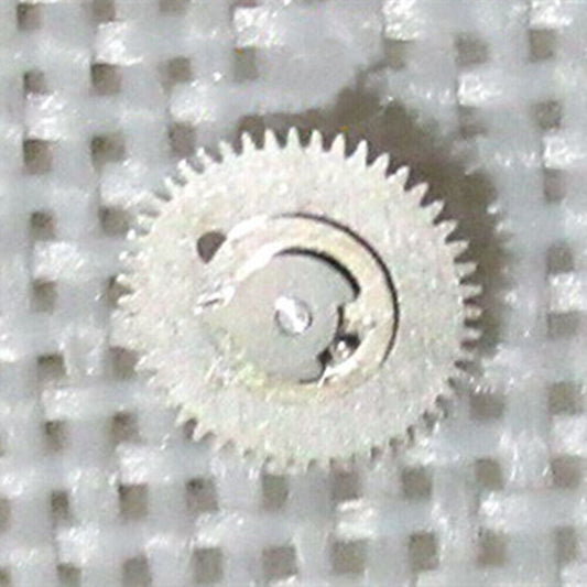 Date indicator driving wheel #2556-1 compatible with movement 8205, precision spare part for watch repair.