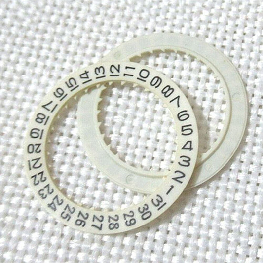 Pièce de montre Disque de date Roue de date Date@3 Convient génériquement au mouvement 8200#1005