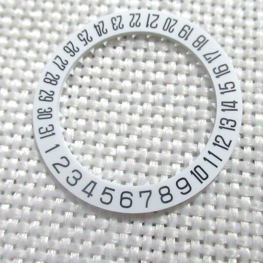 Pièce de montre Disque de date Roue de date Date à 6 Compatible avec le mouvement 8200#1006