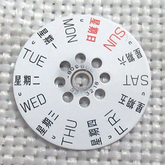 Roue de semaine 4030, roue de semaine, date à 9 heures, compatible avec le mouvement 8200#1010