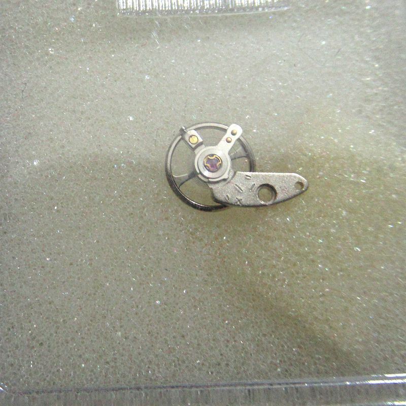 Watch Balance Wheel Splint for NH05 NH06 movement, compatible spare part for precise timekeeping.