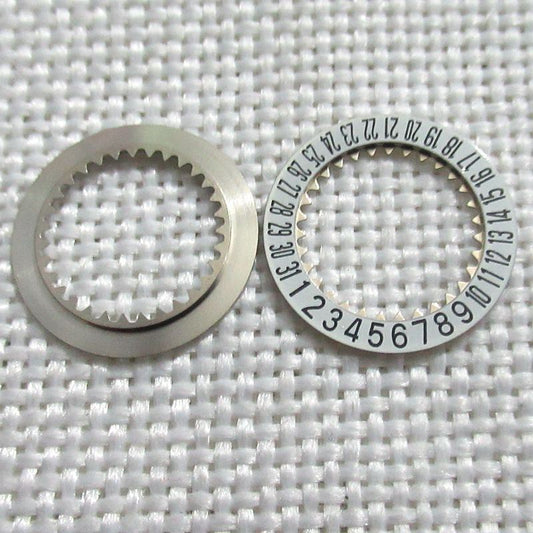 Disque de date de pièce de montre Roue de date générique adaptée au mouvement NH05 NH06 #23