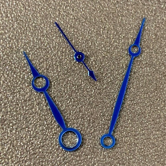 No Luminous watch hands set for ETA6497/6498 ST3600 movement, compatible with 3-hand watches.