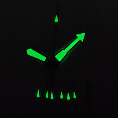 Multi-color green luminous watch hands for NH35A/NH36A, ensuring precise fit and enhanced night visibility