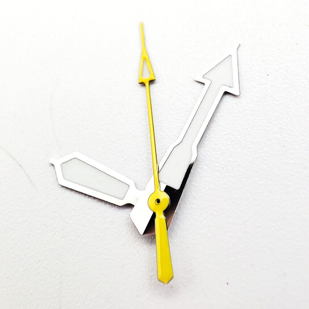 Multi-color green luminous watch hands for NH35A/NH36A movement, precise fit and enhanced visibility