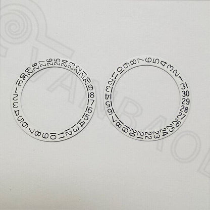Disque de date de 23 mm Roue de date générique pour mouvement de montre Date à 3 heures