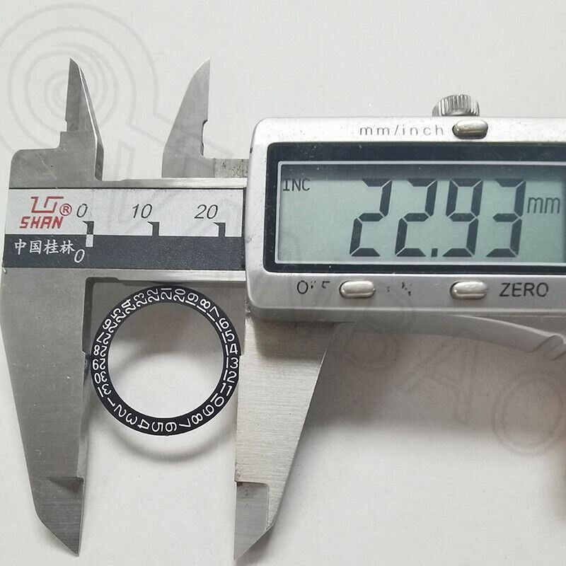 Disque de date de 23 mm Roue de date générique pour mouvement de montre Date à 3 heures