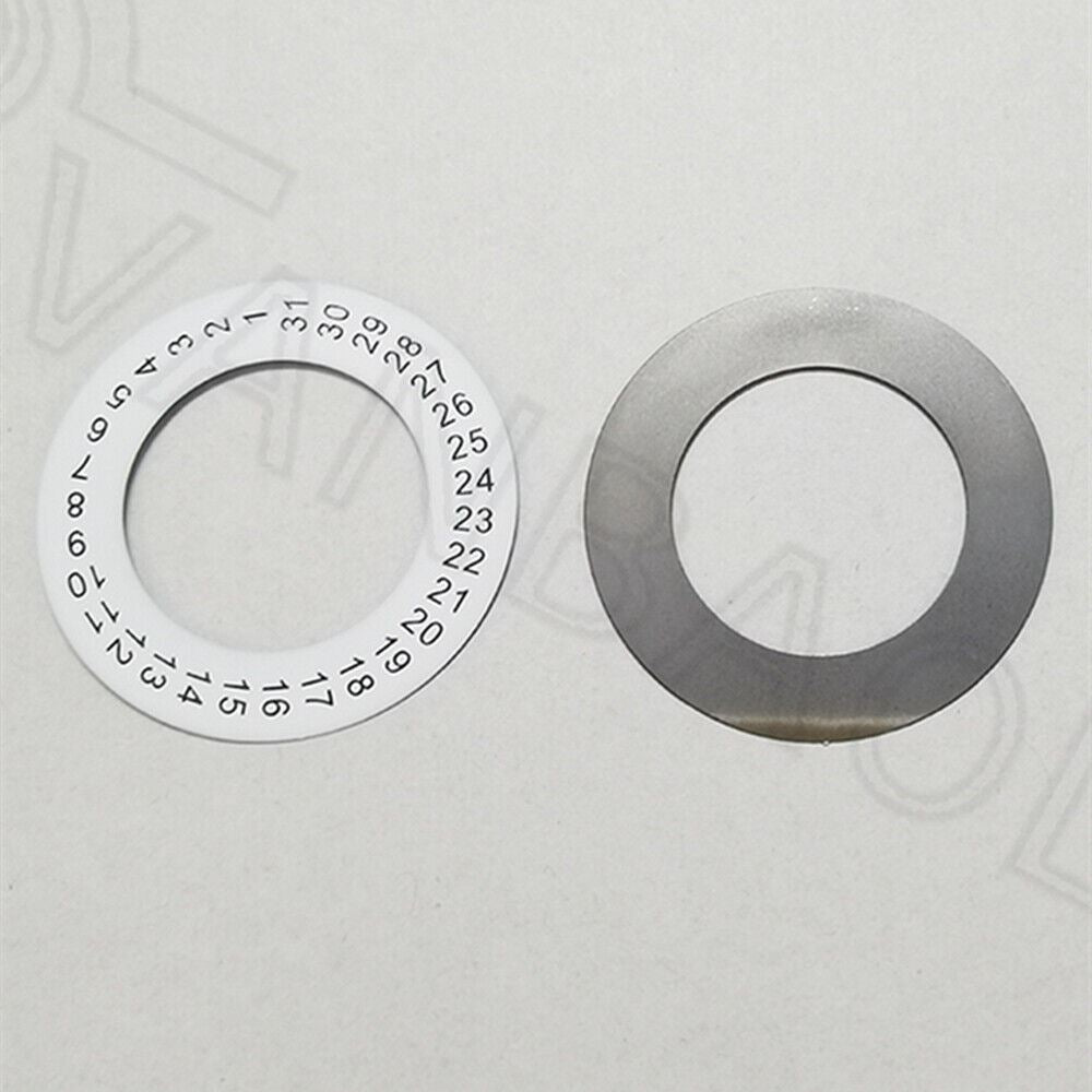 Disque de date avant AP 28,5 mm, roue de date générique pour mouvement de montre 2813, date à 3