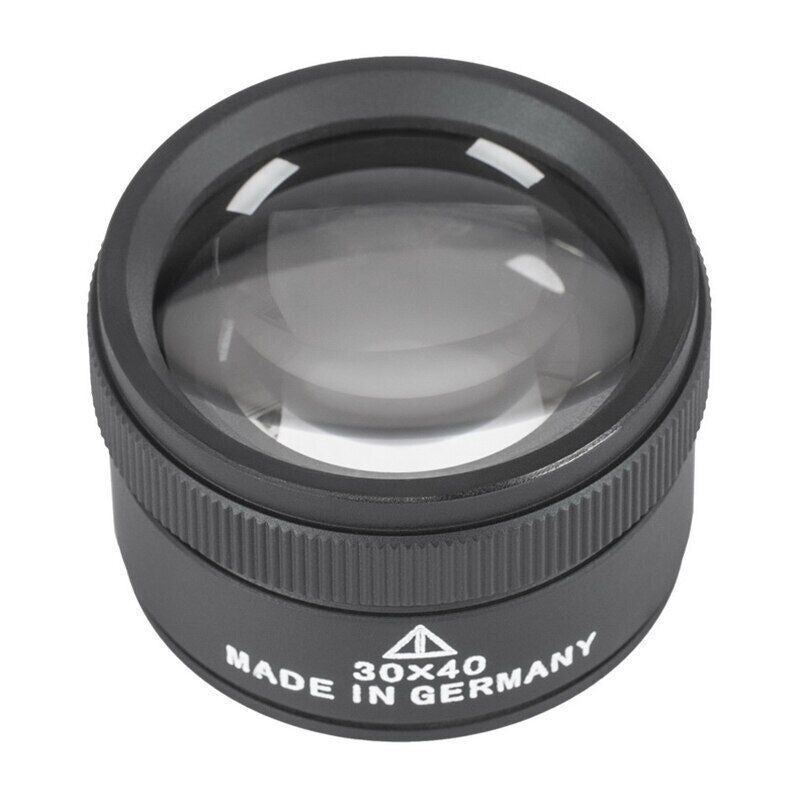 Germany Made 30X magnifier loup for precise watch and jewelry repair tasks.