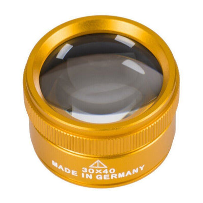 Germany Made 30X magnifier loupe for detailed watch and jewelry repair precision.