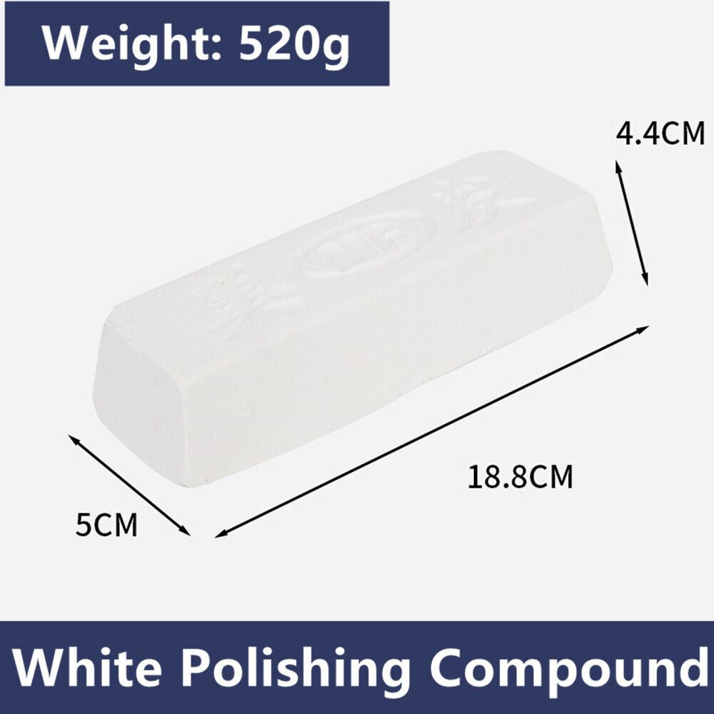 520g White Steel Polishing Compound, ideal for watch and jewelry repair finishing.