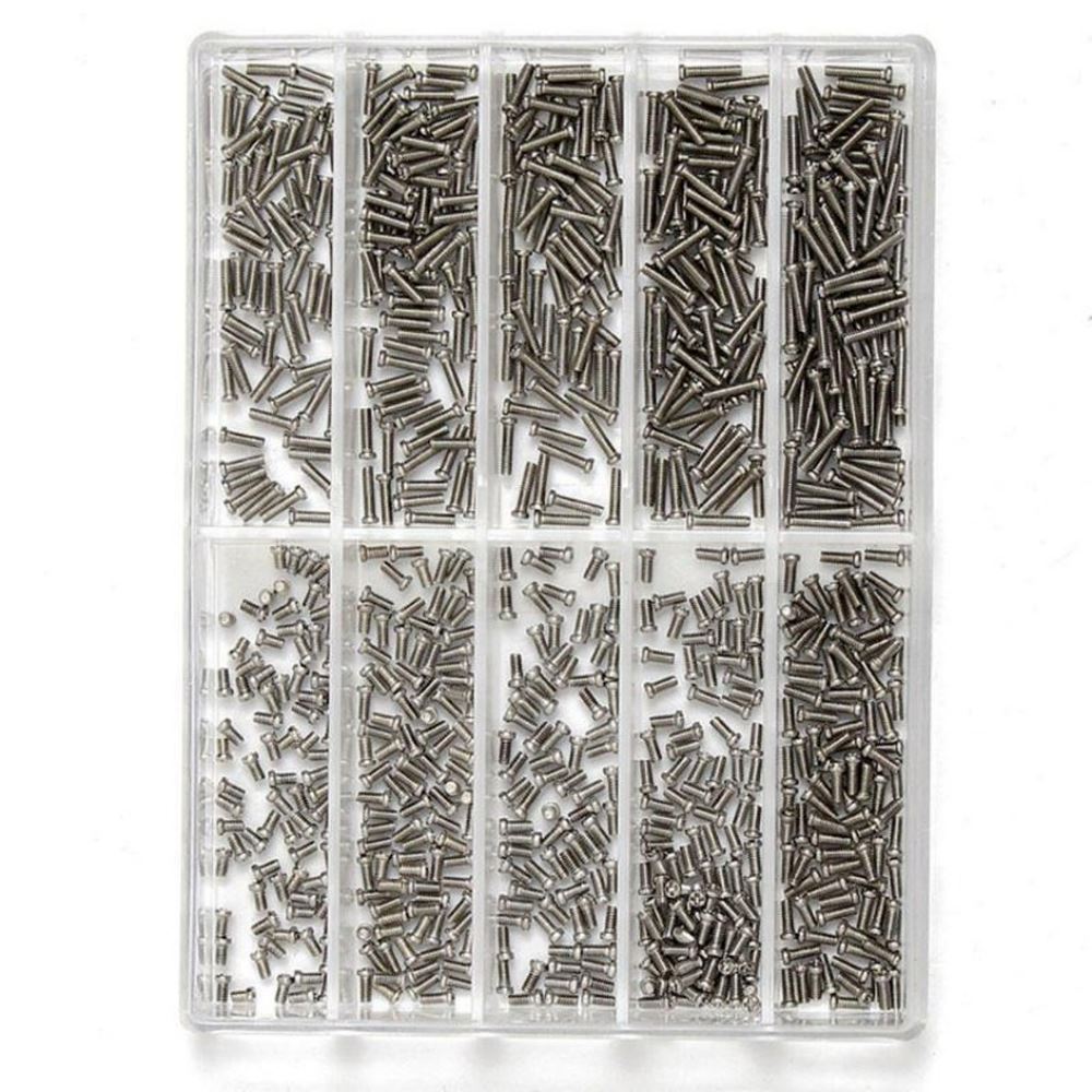 10 Sizes Stainless Steel Watch Screws Glasses Sunglass Electronics Watch Repair