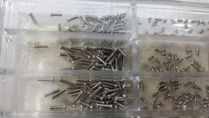 10 Sizes Stainless Steel Watch Screws Glasses Sunglass Electronics Watch Repair