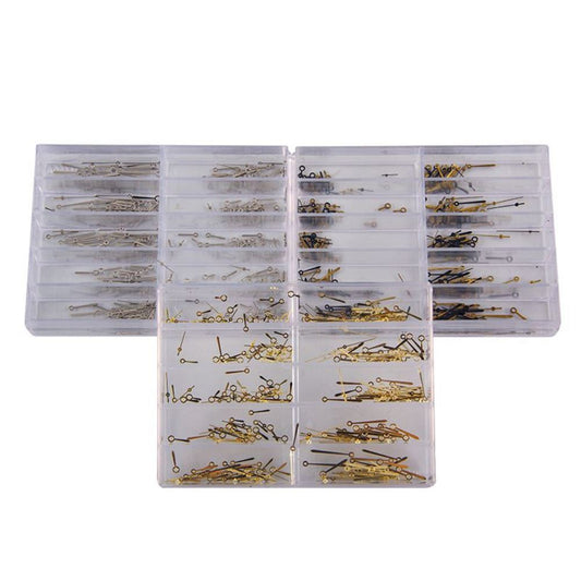 Set of quartz watch hands including small, minute, and hour hands, compatible with 2035 movement.