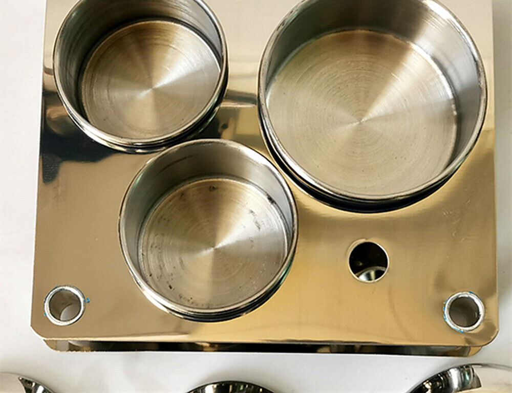 Stainless Steel Benzine Barrel Tool Set for precise watch movement cleaning and repair