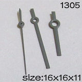 16mm/16mm/11mm Silver Set of Watch Hands for Miyota 2035 Movement Length NO.1305