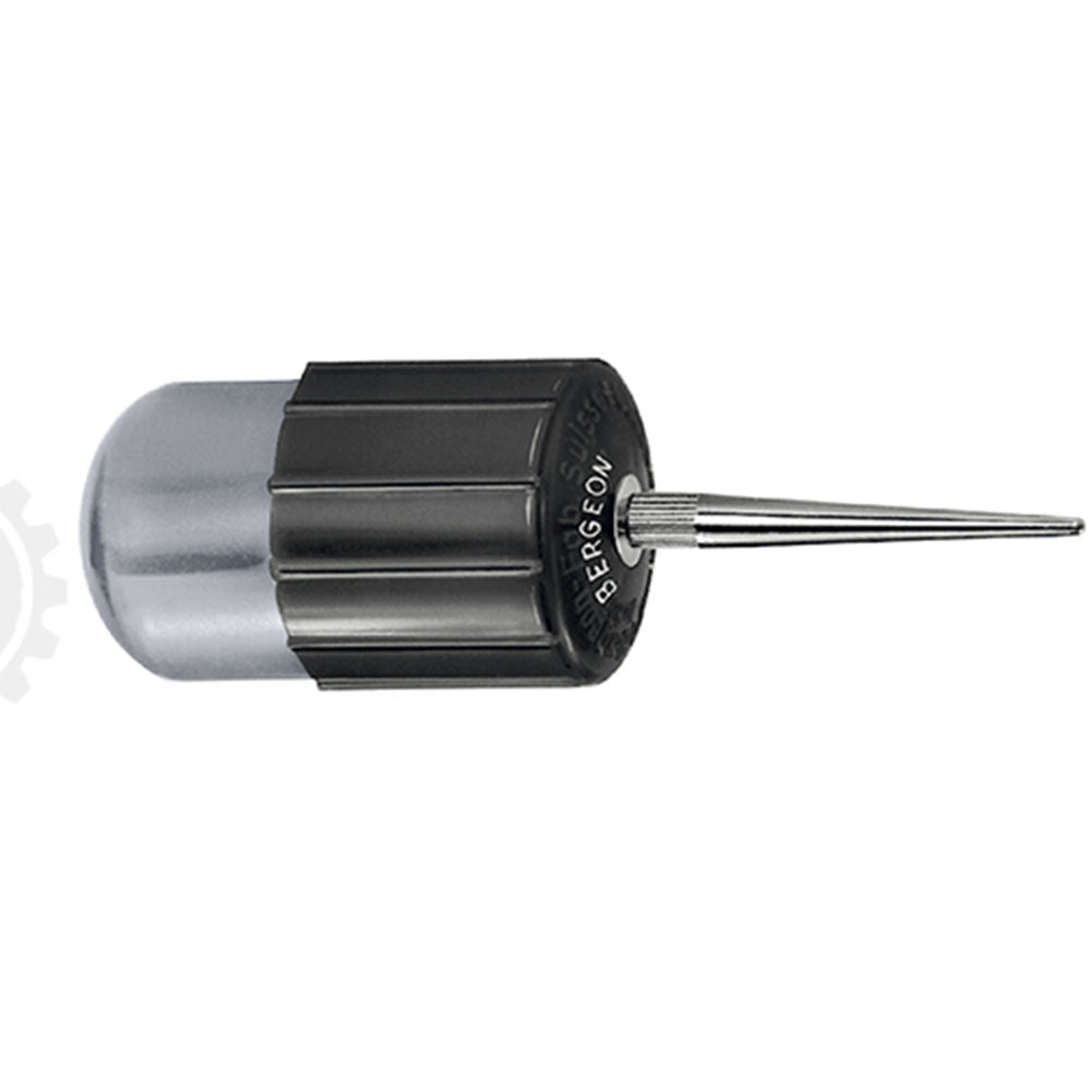 Bergeon 30540 Bakelite blower gently removes dust from watches and delicate watch parts.