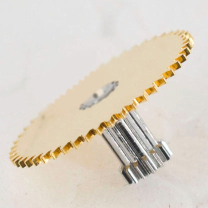 Set of 3 ETA C01.211 watch date minute wheels, precision replacement parts by #6439, durable and accurate.