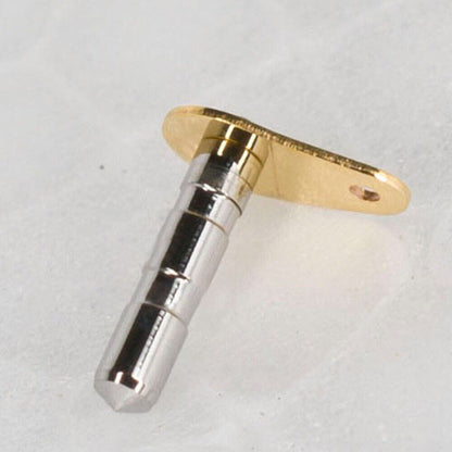 Set of 3 mainspring barrel axes for ETA C01.211 watch movement, precision parts for mechanical repair.