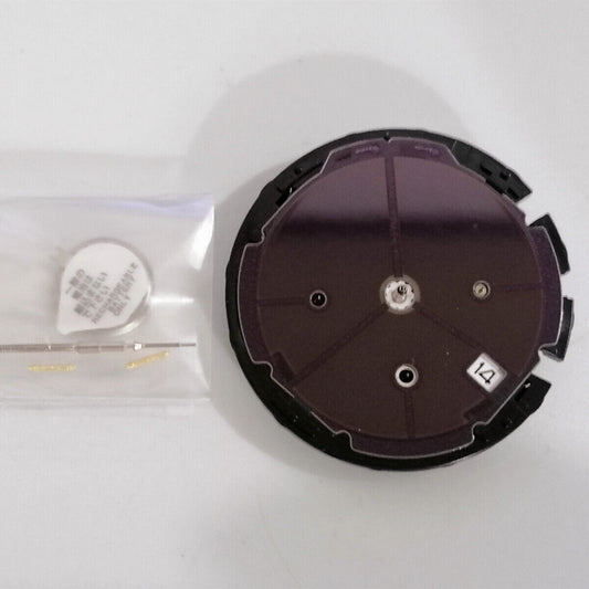 1. Hattori Epson TMI VS75B solar-powered quartz watch movement, Japan-made precision.